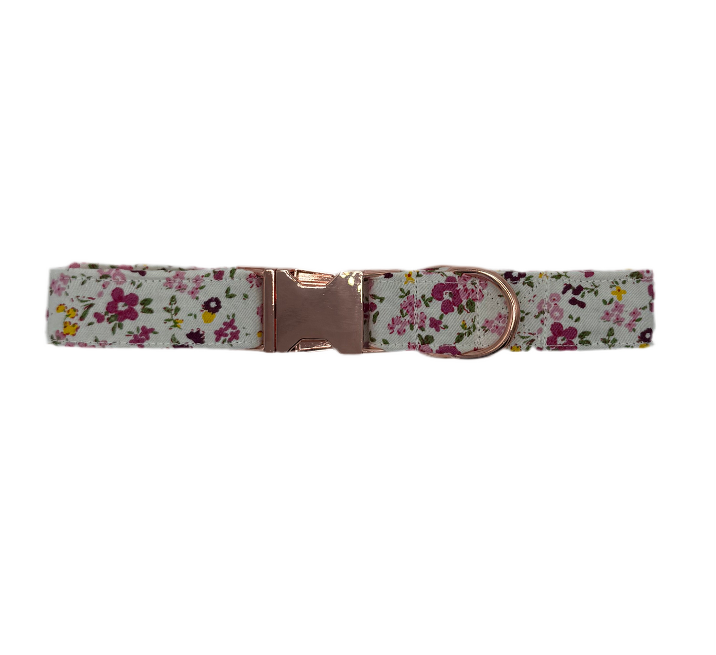 Pink Floral Dog Collar