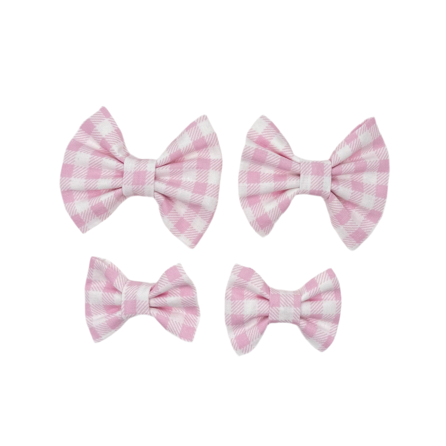 Blush Blossom Pigtail Bow Set