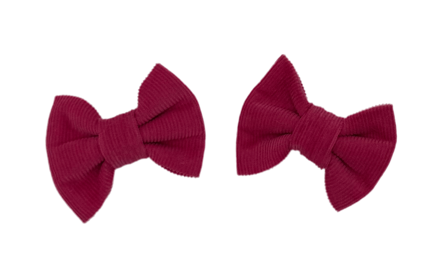 Cozy Cord Pigtail Bow Set