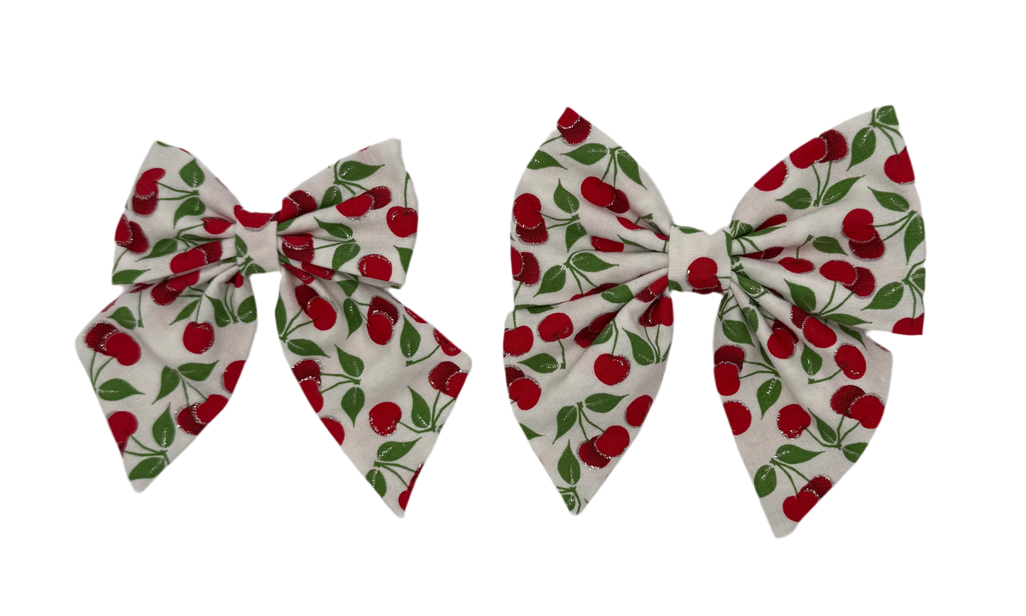 Very Cherry Sailor Bow