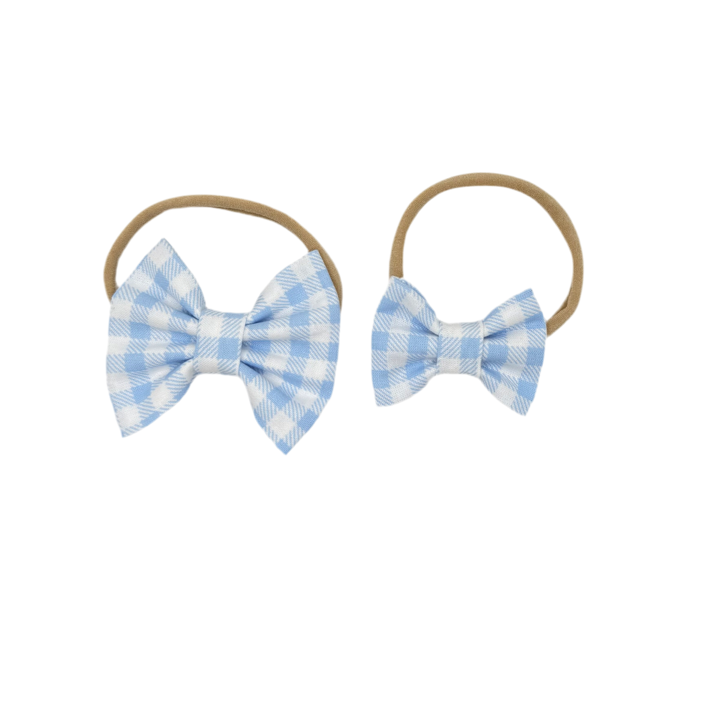 Spring Rain Nylon Headband Bow